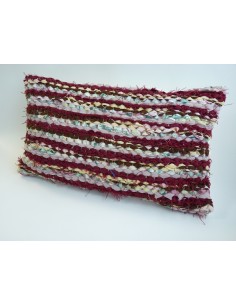 Coussin tissé rectangulaire...