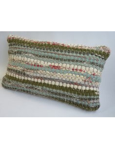 Coussin tissé rectangulaire...