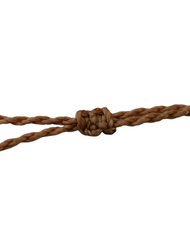 Collier macramé fleur