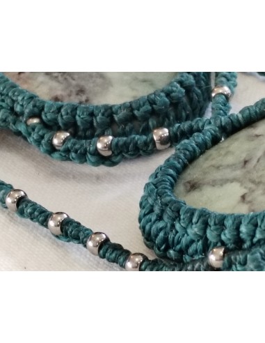 Collier Macramé Kammererite
