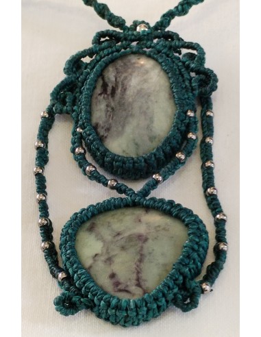 Collier Macramé Kammererite