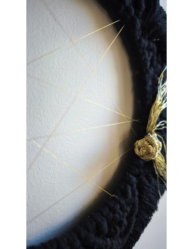 Décoration Macramé Noire