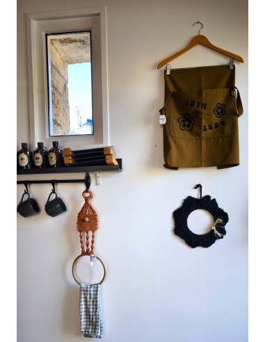 Décoration Macramé Noire