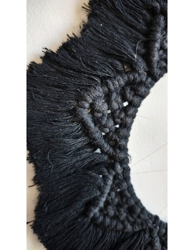 Décoration Macramé Noire