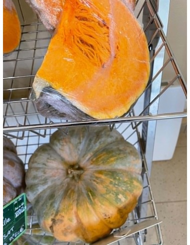 Courge musquée bio tranchée (environ...