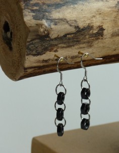 Boucle d'oreille écrous